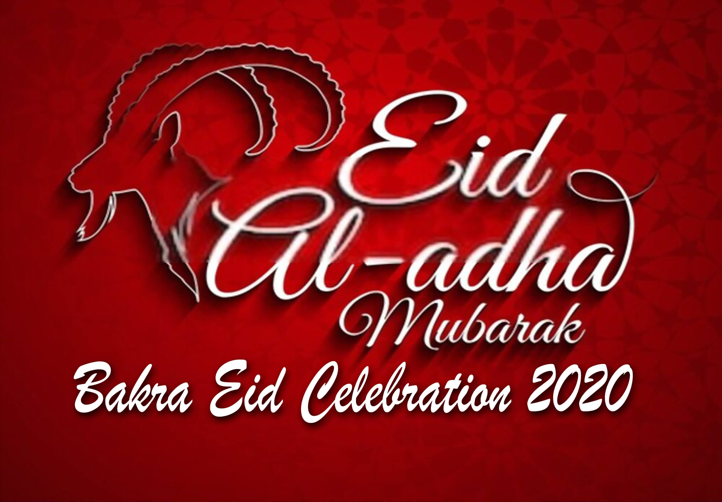 Eid Al Adha greeting card 2020