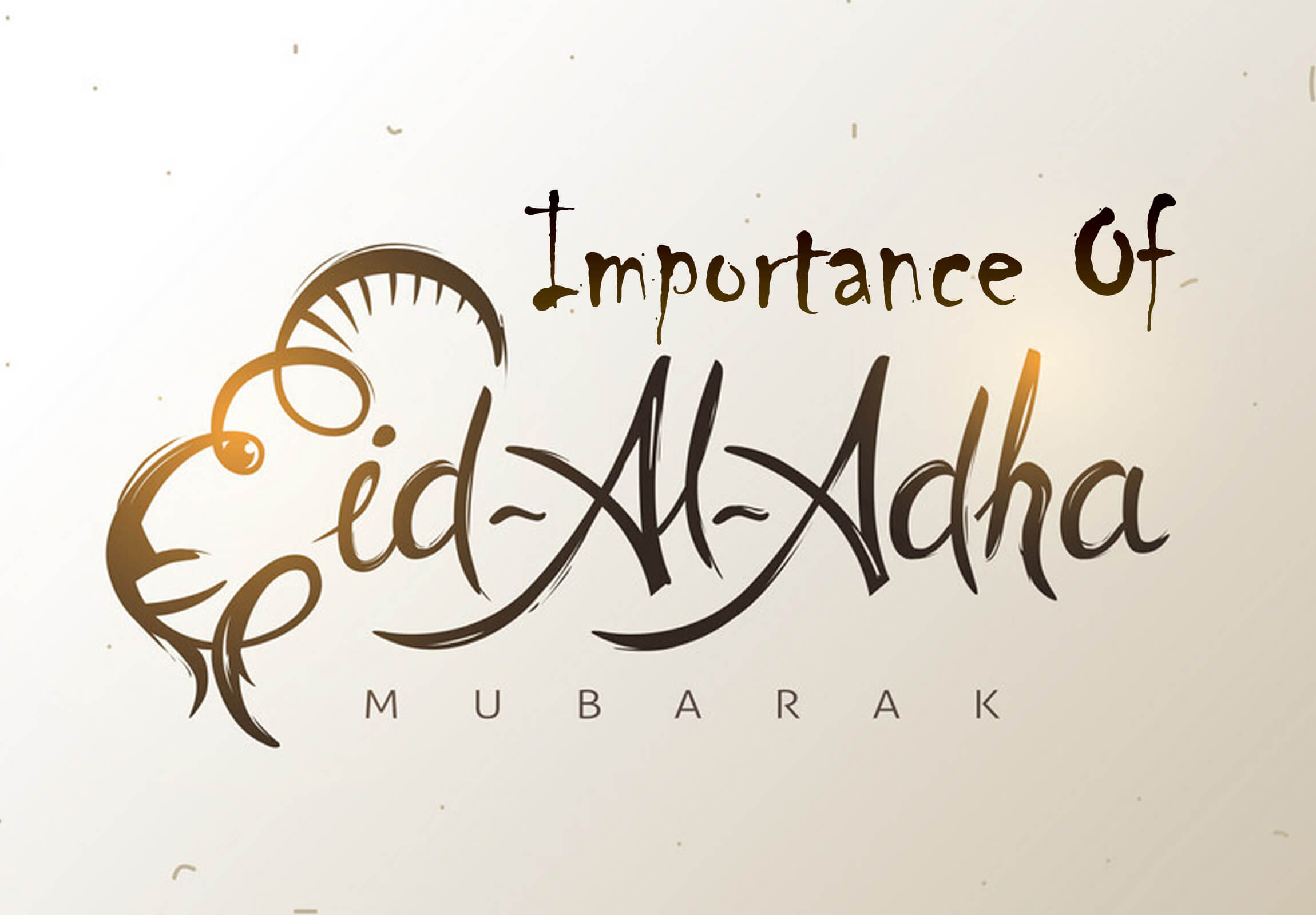 beautiful vector illustration image of eid al adha importance text