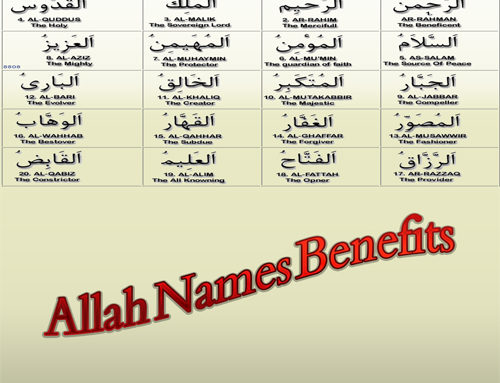 Allah Names Benefits