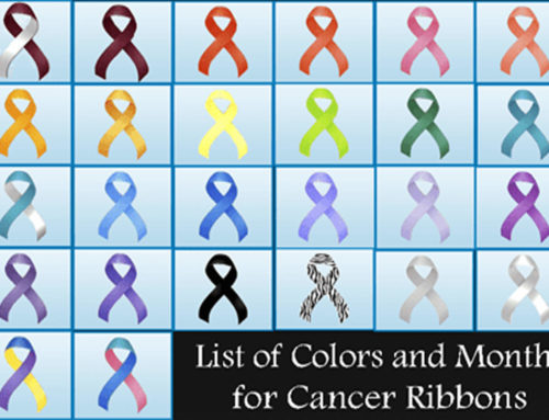 List of Colours and Months for Cancer Ribbons