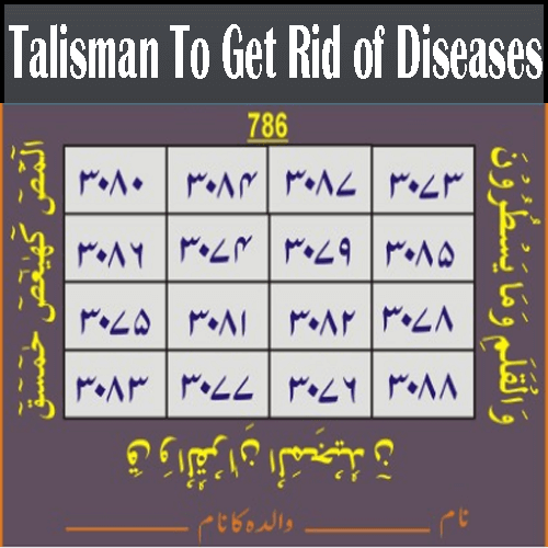 Talisman for Diseases