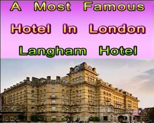 In London Langham Hotel